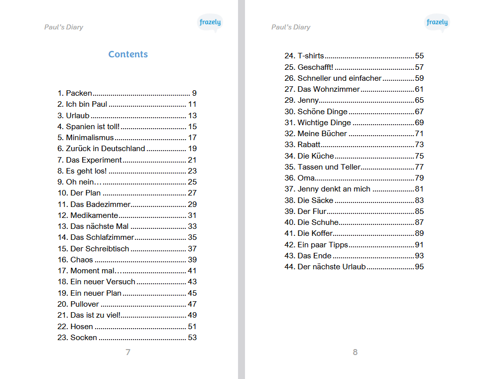 Paul’s Diary - German Easy Reader for Beginners (A1-A2)