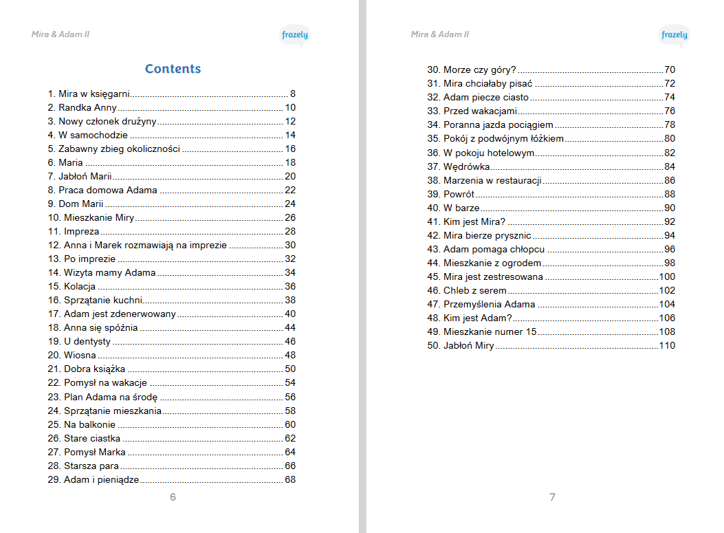Mira & Adam II - Polish Easy Reader for Beginners (A1-A2)